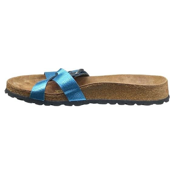 Papillio by Birkenstock Women’s Blue Slip On Sandal Size 36 US 5 - Picture 2 of 13